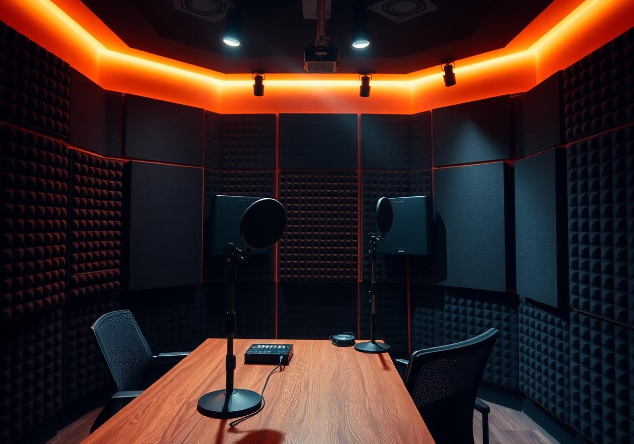 Estúdio de Podcast